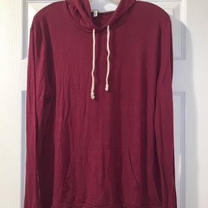 Long sleeve hooded top - Express